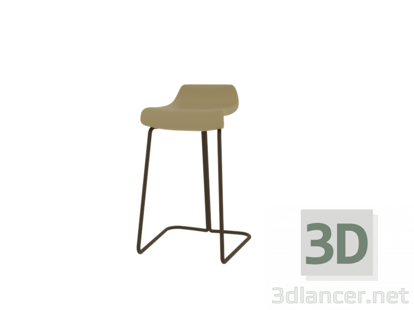 modello 3D di Sgabello moderno comprare - rendering