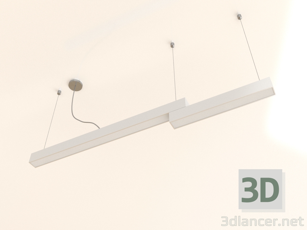 modello 3D Lampada a sospensione Thiny Snake Z 90 - anteprima