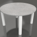modello 3D Tavolino P 60 (Bianco, DEKTON Kreta) - anteprima
