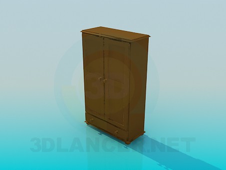 3d model Small wardrobe - preview 3d model Small wardrobe - preview