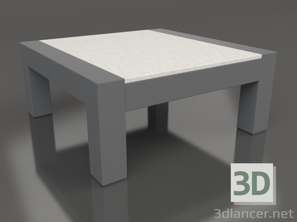 modèle 3D Table d'appoint (Anthracite, DEKTON Sirocco) - preview