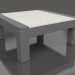 modello 3D Tavolino (Antracite, DEKTON Sirocco) - anteprima