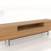 modello 3D Mobile TV LARGE OPEN 2 2000 mm (rovere naturale) - anteprima