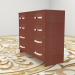 Colección de muebles 3D modelo Compro - render
