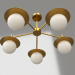 modello 3D Lampada a sospensione Camelia (FR5202PL-05BS) - anteprima