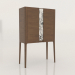 3d model Wine cabinet (Brown) - preview