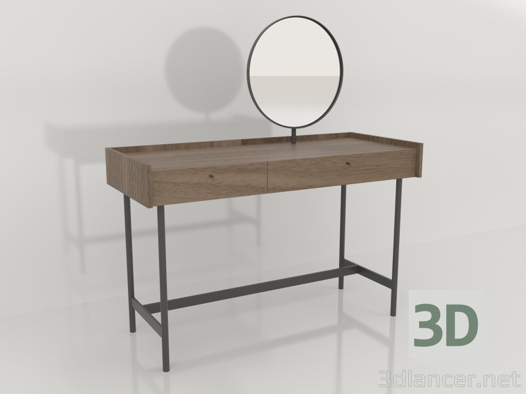 Modelo 3d mesa de toalete - preview