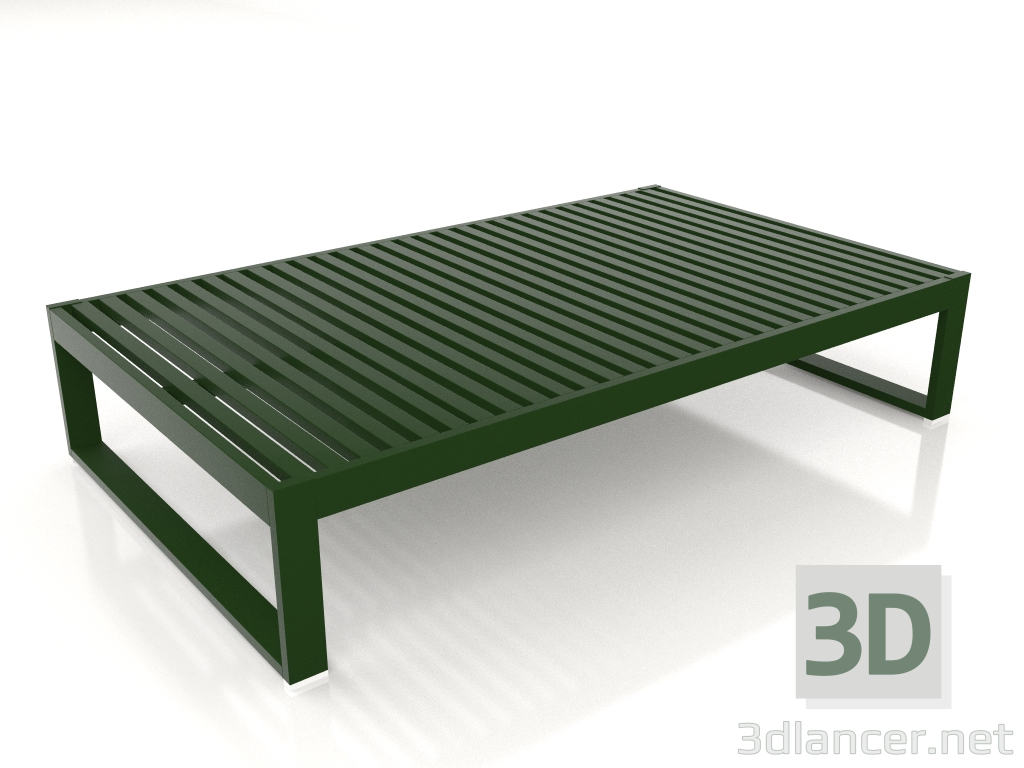 3d model Coffee table 151 (Bottle green) - preview