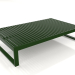 3d model Coffee table 151 (Bottle green) - preview