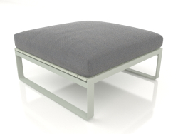 Modular sofa, pouf (Cement gray)
