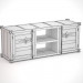 3D modeli Deniz konteyner HQ TV dolabı - önizleme