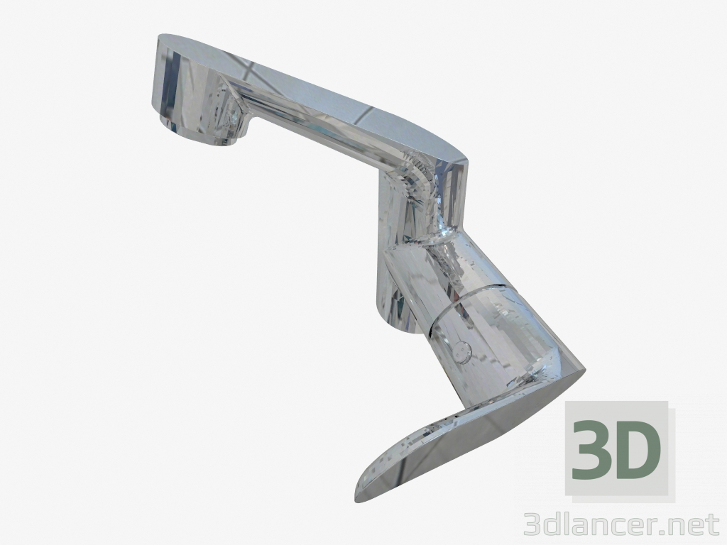 3D Modell Waschtischarmatur mit Seitenhebel Chaver (BGC 021N) - Vorschau
