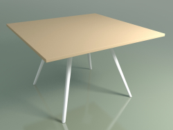 Quadratischer Tisch 5413 (H 74 - 119 x 119 cm, Laminat Fenix F03, V12)