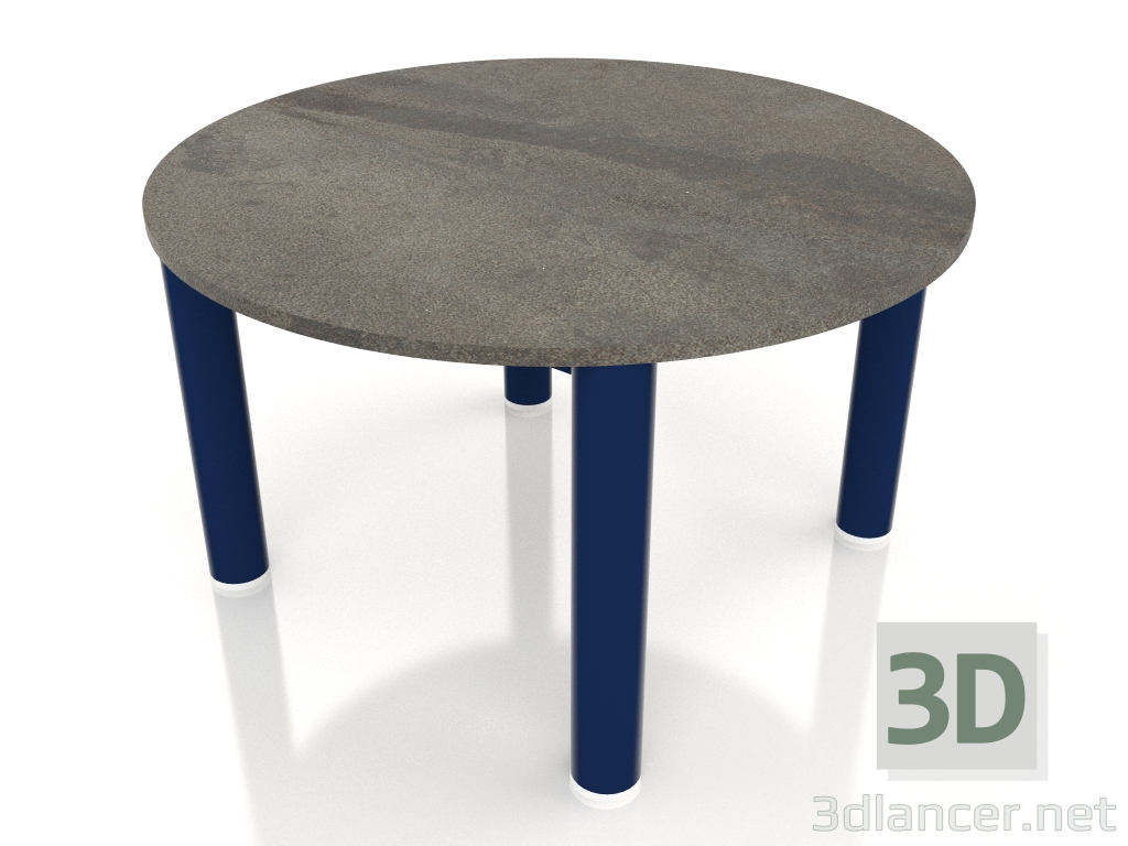 modello 3D Tavolino P 60 (Blu notte, DEKTON Radium) - anteprima