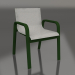3D modeli Yemek kulübü sandalyesi (Şişe yeşili) - önizleme