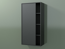 Настенный шкаф с 1 левой дверцей (8CUCССS01, Deep Nocturne C38, L 48, P 24, H 96 cm)