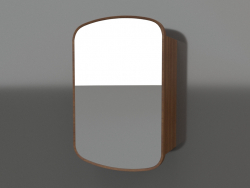 Espelho ZL 17 (460x200x695, madeira castanho claro)