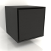 3D modeli Kabin TM 011 (400x400x400, ahşap siyah) - önizleme