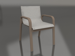 Обеденное клубное кресло (Bronze)