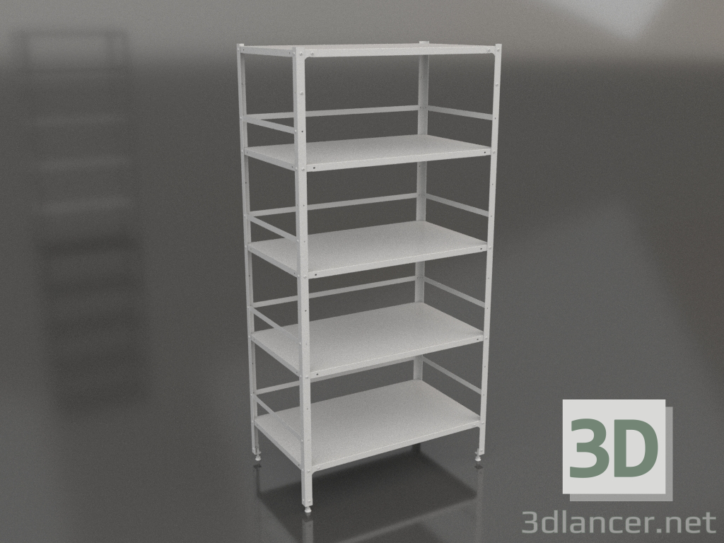 modèle 3D Rack de laboratoire avec limiteurs ST-13-6 - preview modèle 3D Rack de laboratoire avec limiteurs ST-13-6 - preview