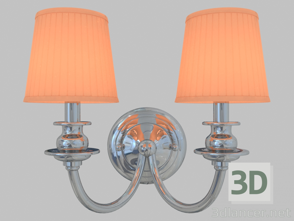 3D Modell Wandlampe (3102A) - Vorschau