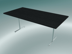 Mesa plegable con patas en T rectangular (1800x900 mm)