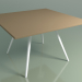 modèle 3D Table carrée 5413 (H 74 - 119x119 cm, stratifié Fenix F05, V12) - preview