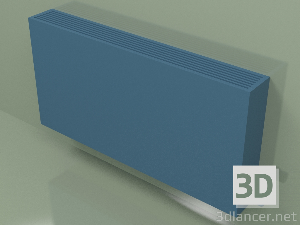modello 3D Convettore - Aura Slim Basic (500x1000x130, RAL 5001) - anteprima