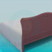 Modelo 3d Cama tamanho King - preview