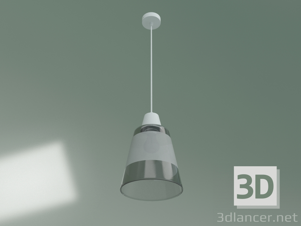 Modelo 3d Luminária pendente Trick 915 (branca) - preview