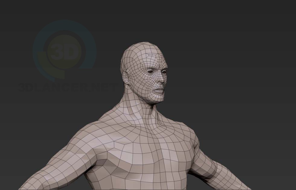3d model hero - preview 3d model hero - preview