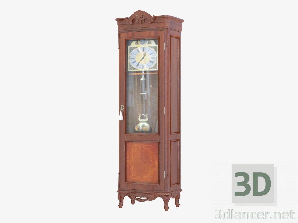 3 डी मॉडल मंजिल घड़ी DG112 - पूर्वावलोकन