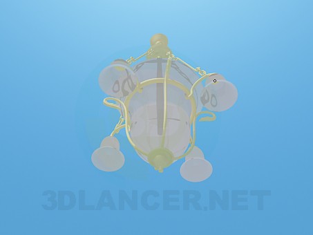 3d model Chandelier-Bell - preview 3d model Chandelier-Bell - preview