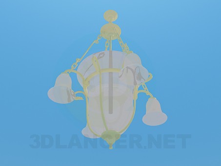 3d model Chandelier-Bell - preview 3d model Chandelier-Bell - preview