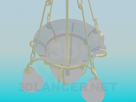 3d model Chandelier-Bell - preview 3d model Chandelier-Bell - preview