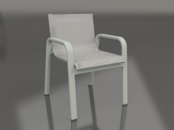 Обідне клубне крісло (Cement grey)