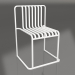3d model Dining chair (White) - preview