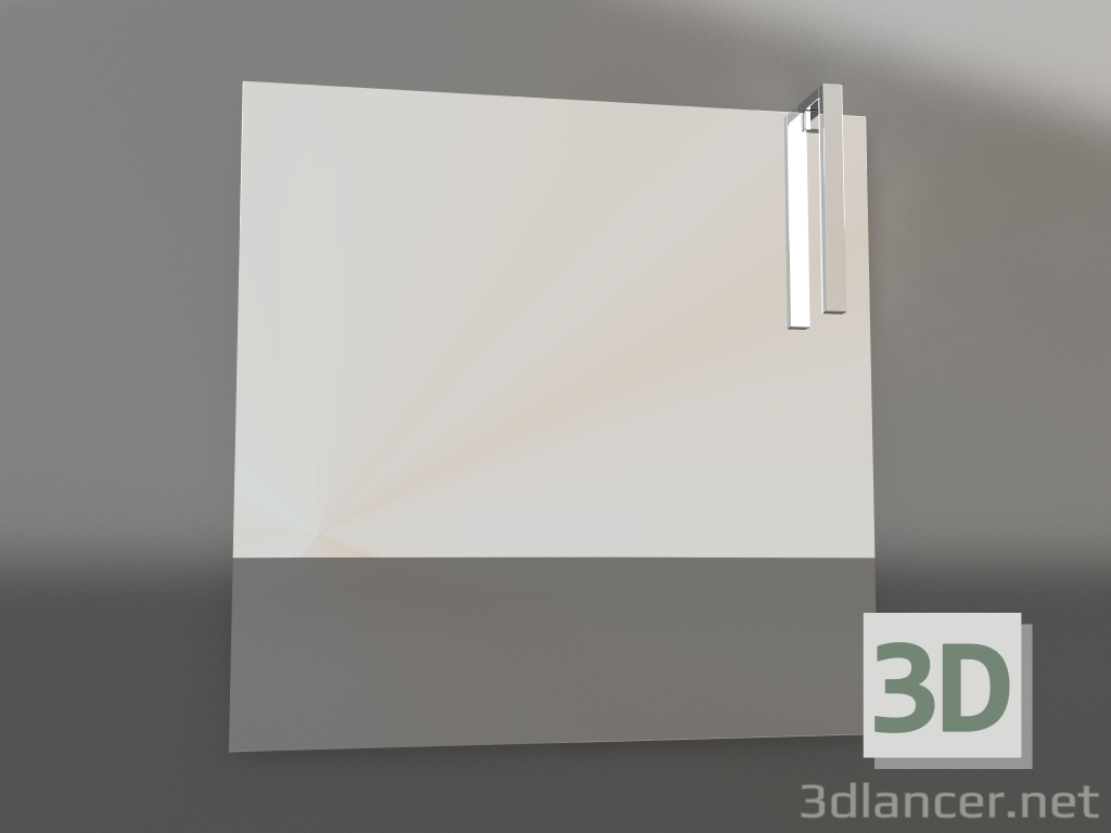 3D Modell Spiegel 80 cm (Mil.02.08) - Vorschau