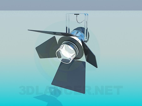 3d model Spotlight - preview 3d model Spotlight - preview