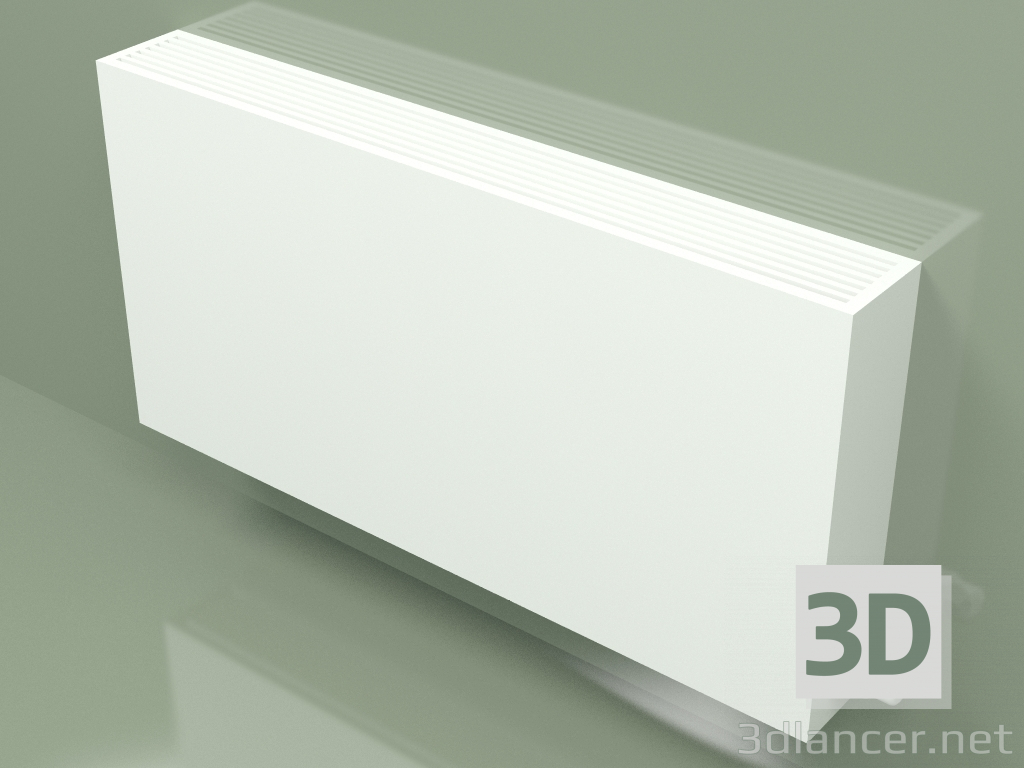 modello 3D Convettore - Aura Slim Basic (500x1000x130, RAL 9016) - anteprima