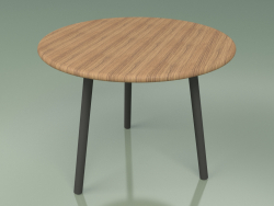Coffee table 013 (Metal Stone, Teak)