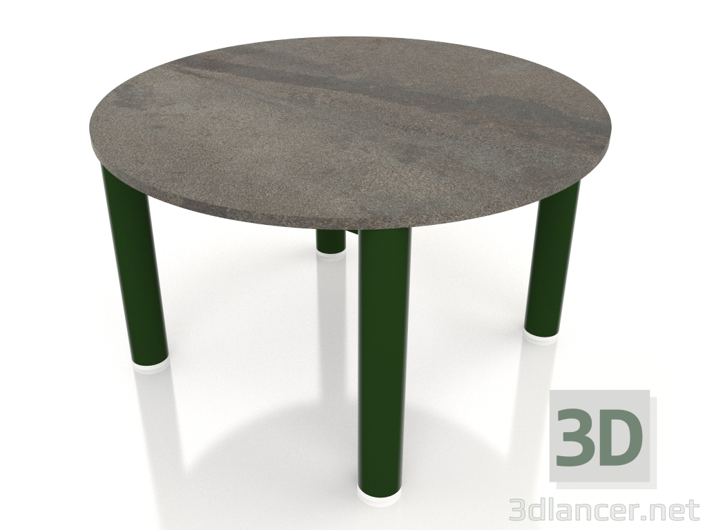 3d model Coffee table D 60 (Bottle green, DEKTON Radium) - preview