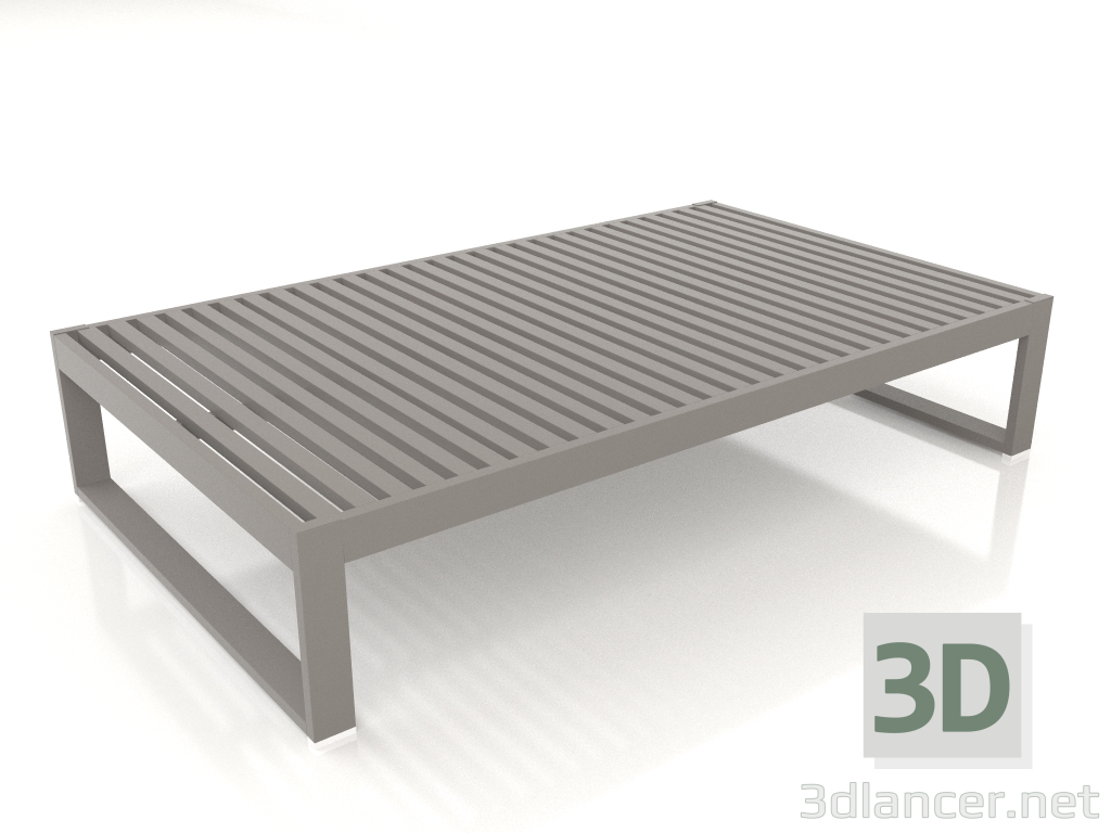 modèle 3D Table basse 151 (Gris quartz) - preview