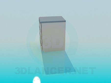 3d model Cupboard - preview 3d model Cupboard - preview