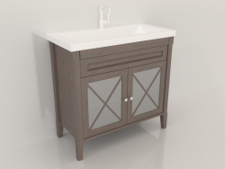 Credenza Palermo 90 (noce chiaro)