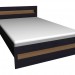 3d model Double bed 140x220 - preview
