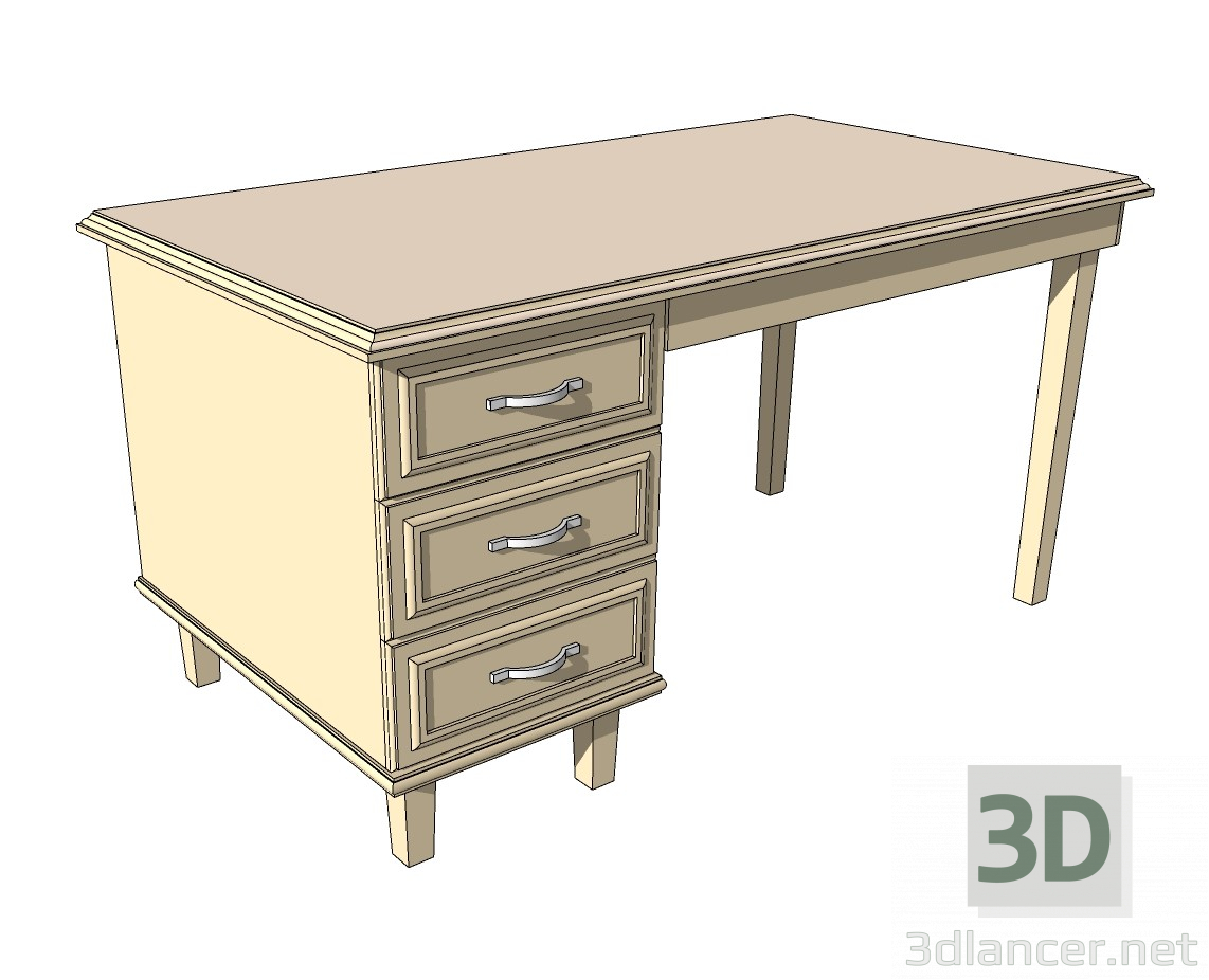 3d model Desk. - preview