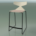 3d model Stackable Bar Stool 3712 (with cushion, White, V39) - preview