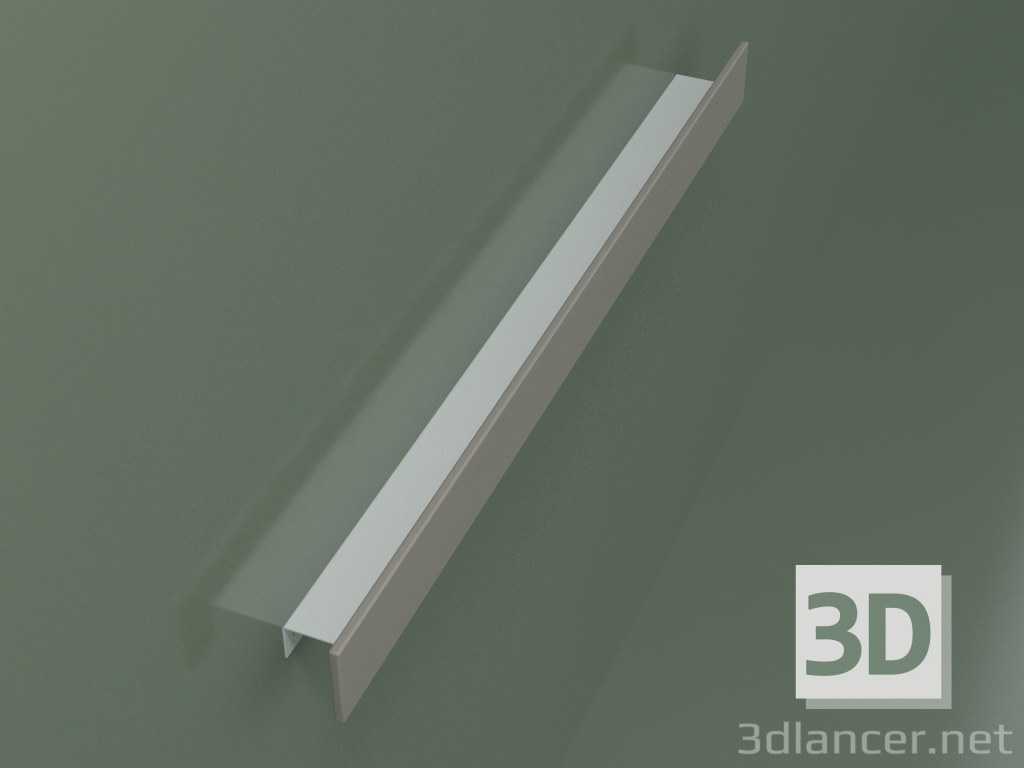 modello 3D Mensola Filolucido (90S18001, Clay C37) - anteprima