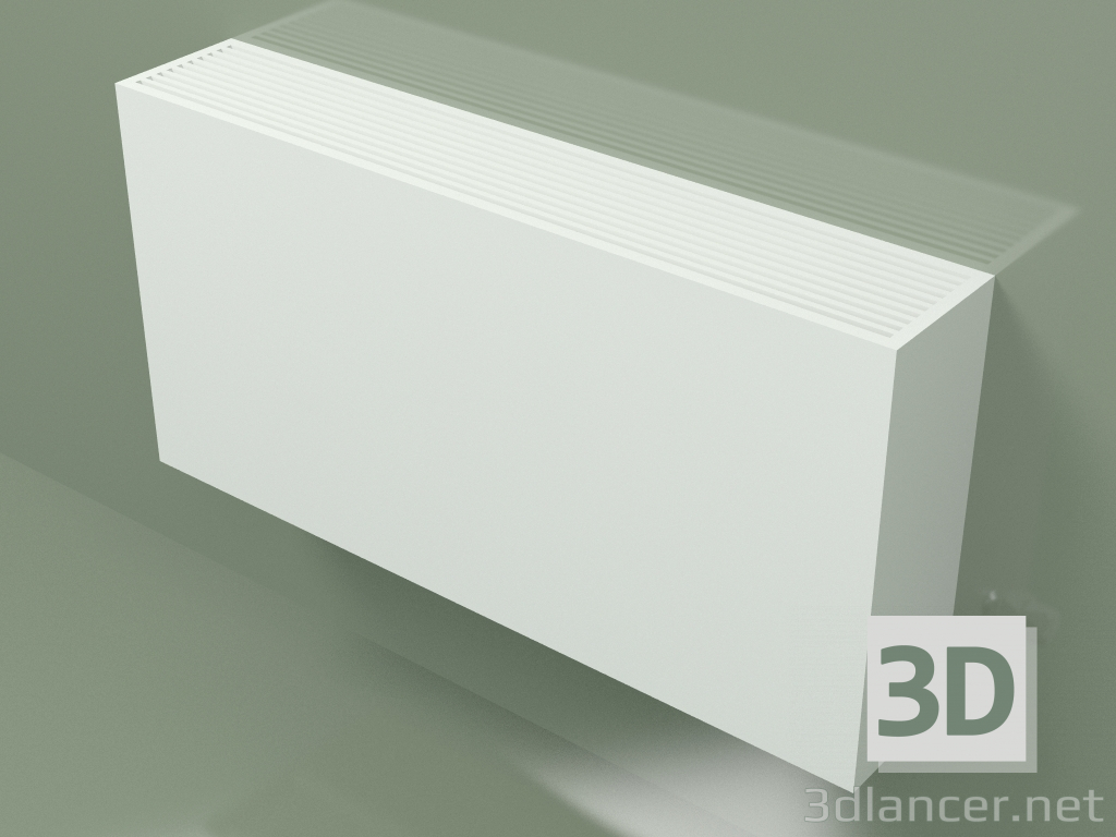 3D modeli Konvektör - Aura Slim Basic (500x1000x180, RAL 9016) - önizleme